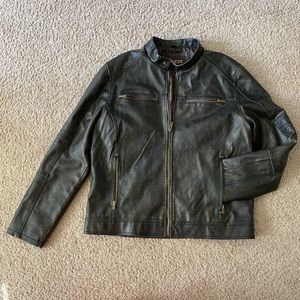Vintage Guess leather jacket